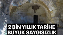 2 bin yıllık tarihe büyük saygısızlık